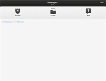 Tablet Screenshot of battleragersguild.net